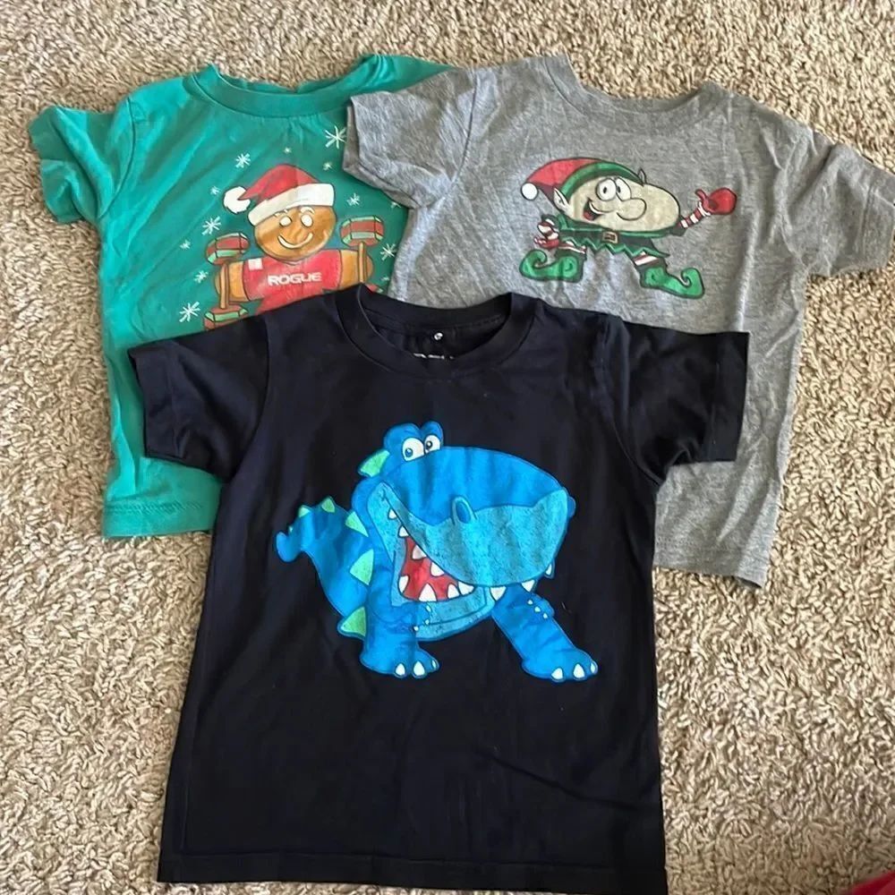 Bundle of 3 Rogue Fitness Toddler tees